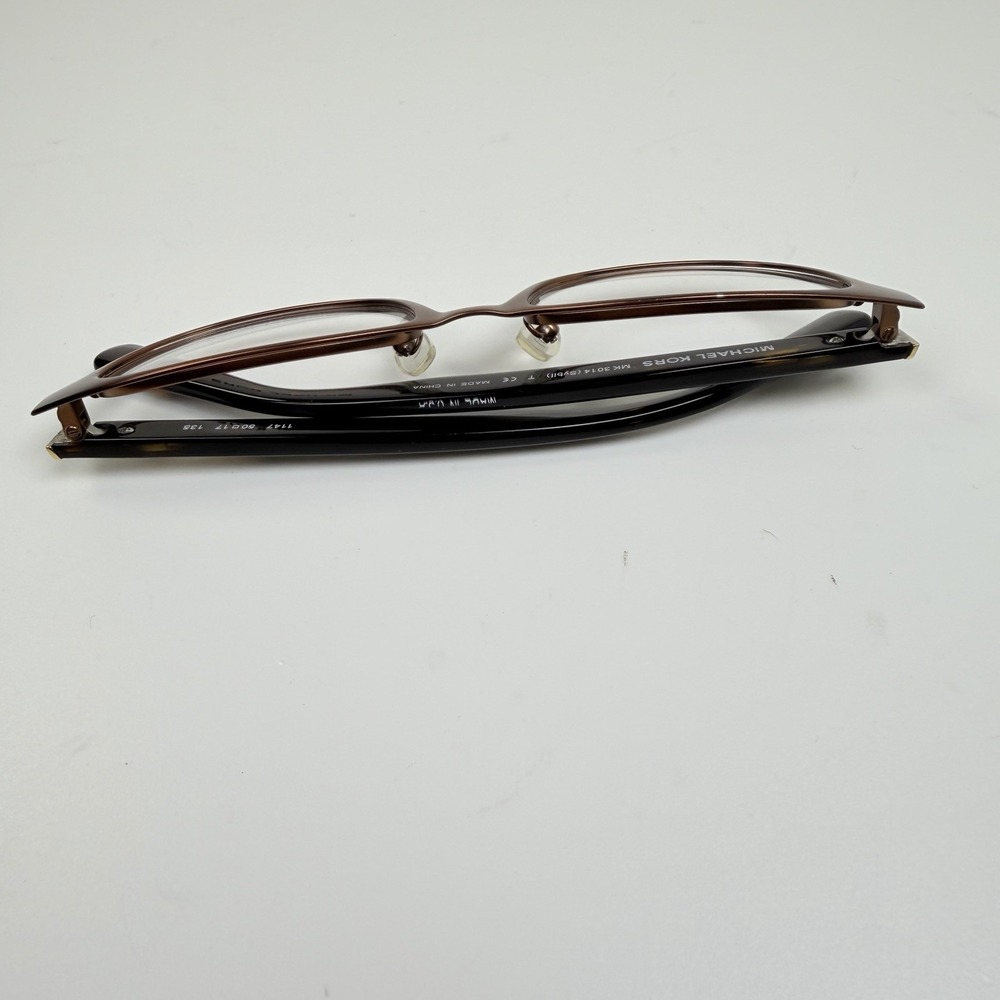 Michael Kors MK3014 Sybil 1147 Bronze Tortoise Eyeglasses Frames 50-17-135 - Picture 11 of 11